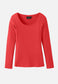 Longsleeve SENNA - lava red