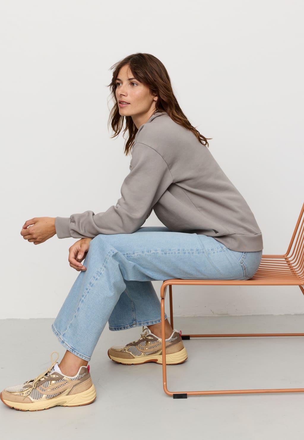 Sweatshirt NERINE - greige