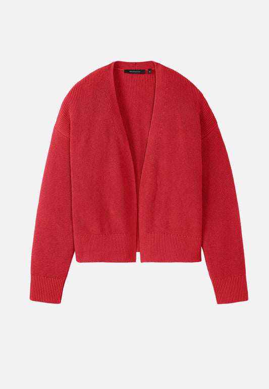 Cardigan MORINGA - mars red