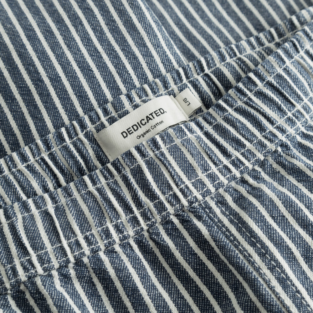 Shorts Vejle Work - Stripe Blue