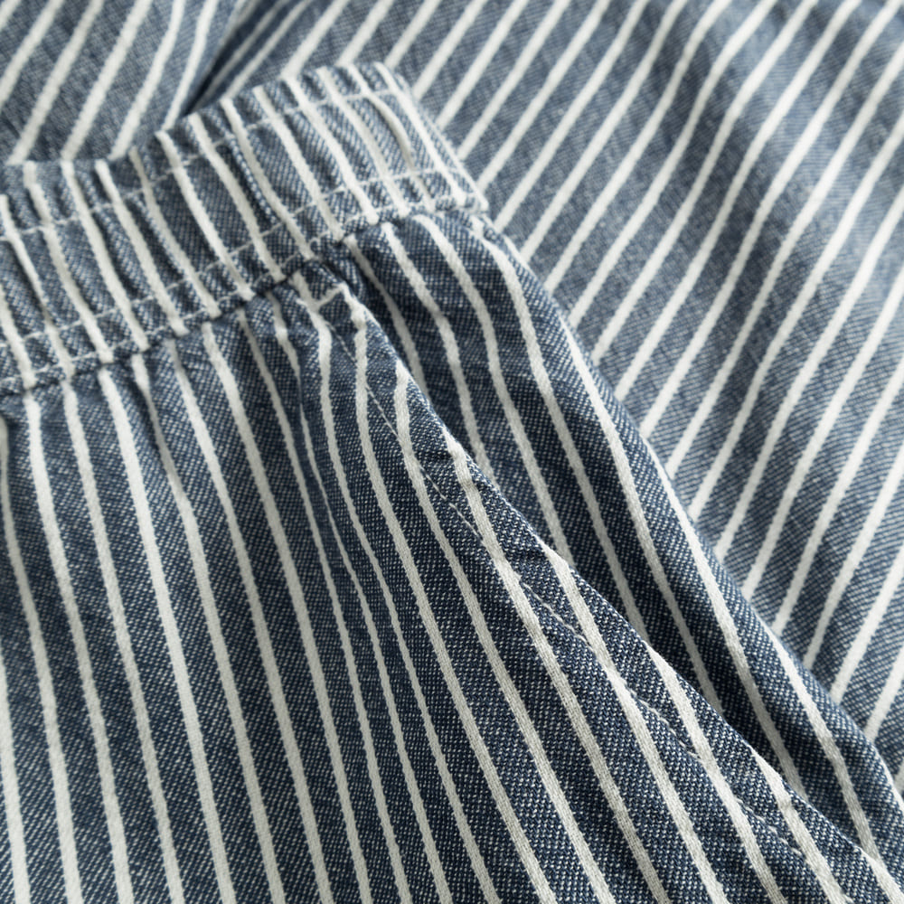 Shorts Vejle Work - Stripe Blue
