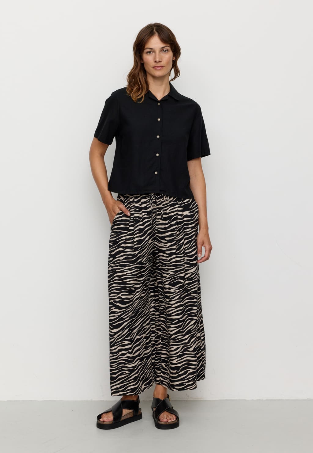 Bluse CAMELLIA - black