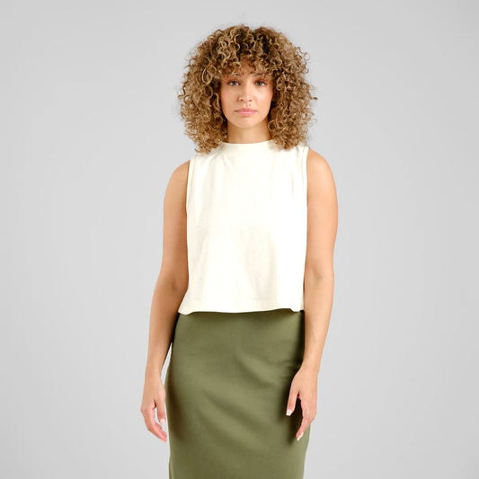 Top NAMSOS - hemp off white