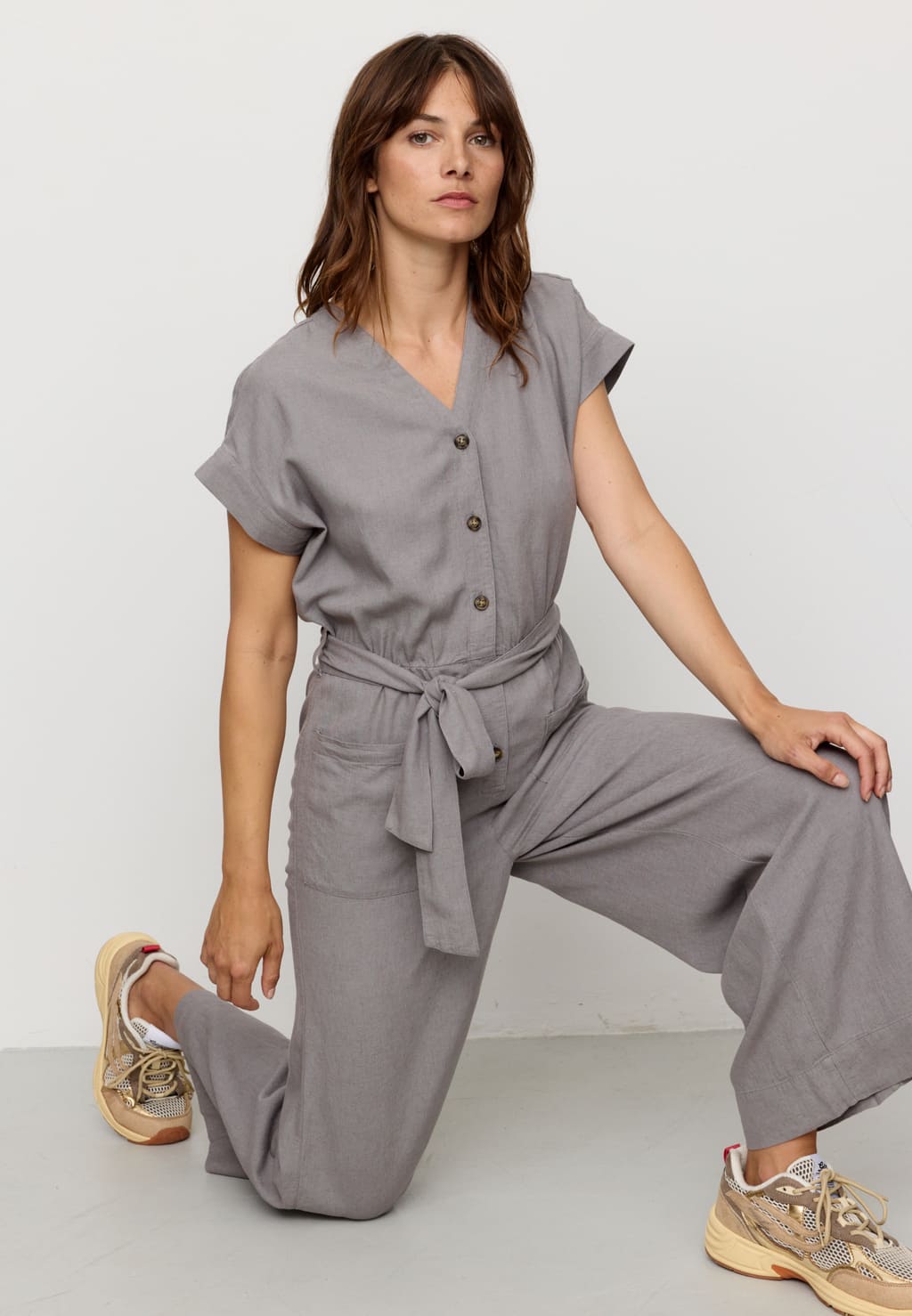 Jumpsuit DIANELLA - greige