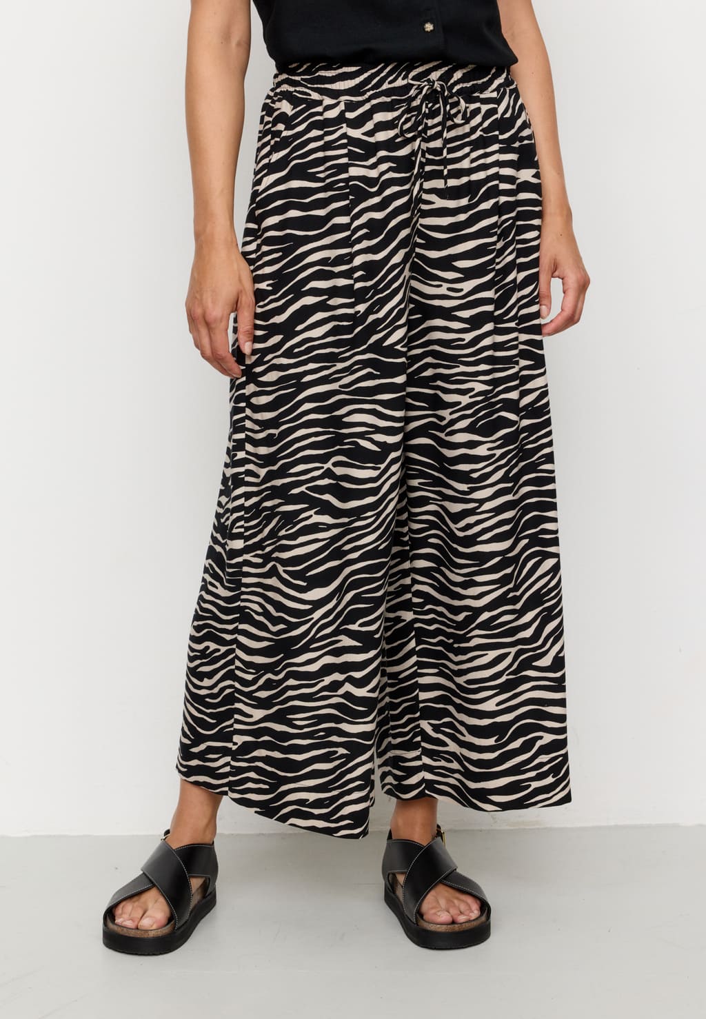 Pants SEQUOIA ZEBRA - black