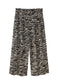 Pants SEQUOIA ZEBRA - black
