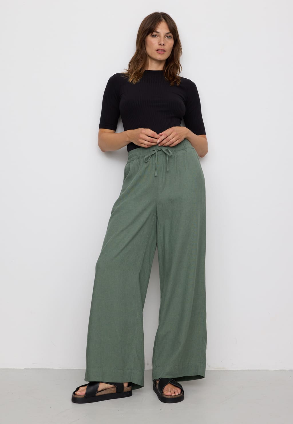 Pants ALISMA - khaki