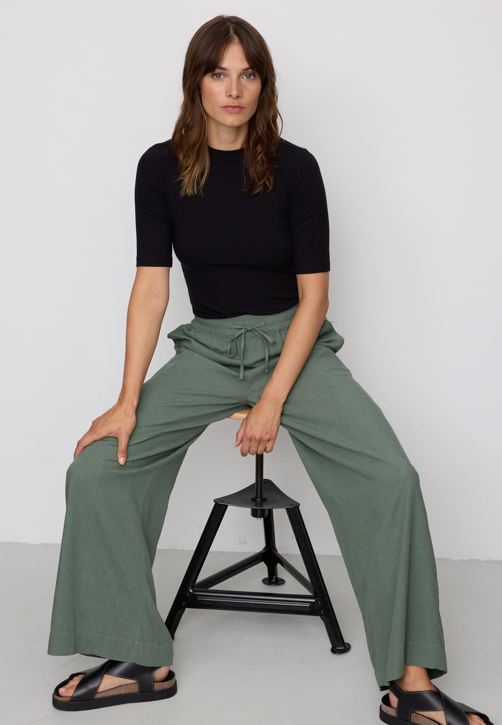 Pants ALISMA - khaki