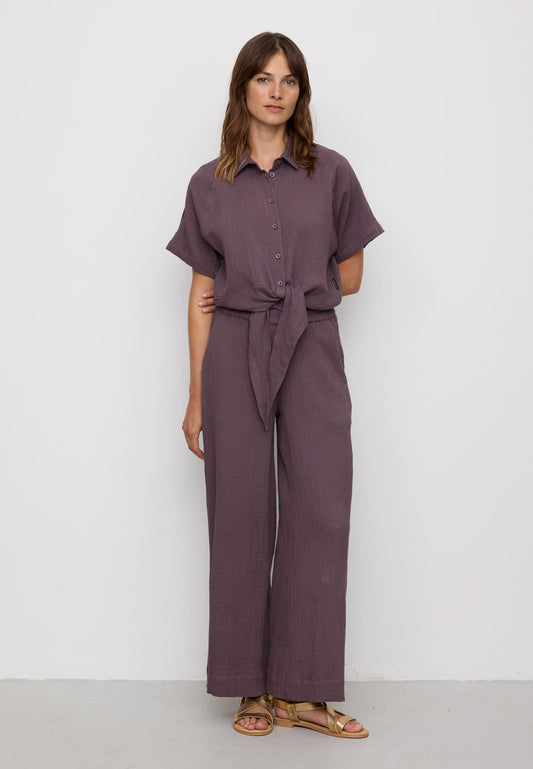 Pants CROCUS - mystic grape