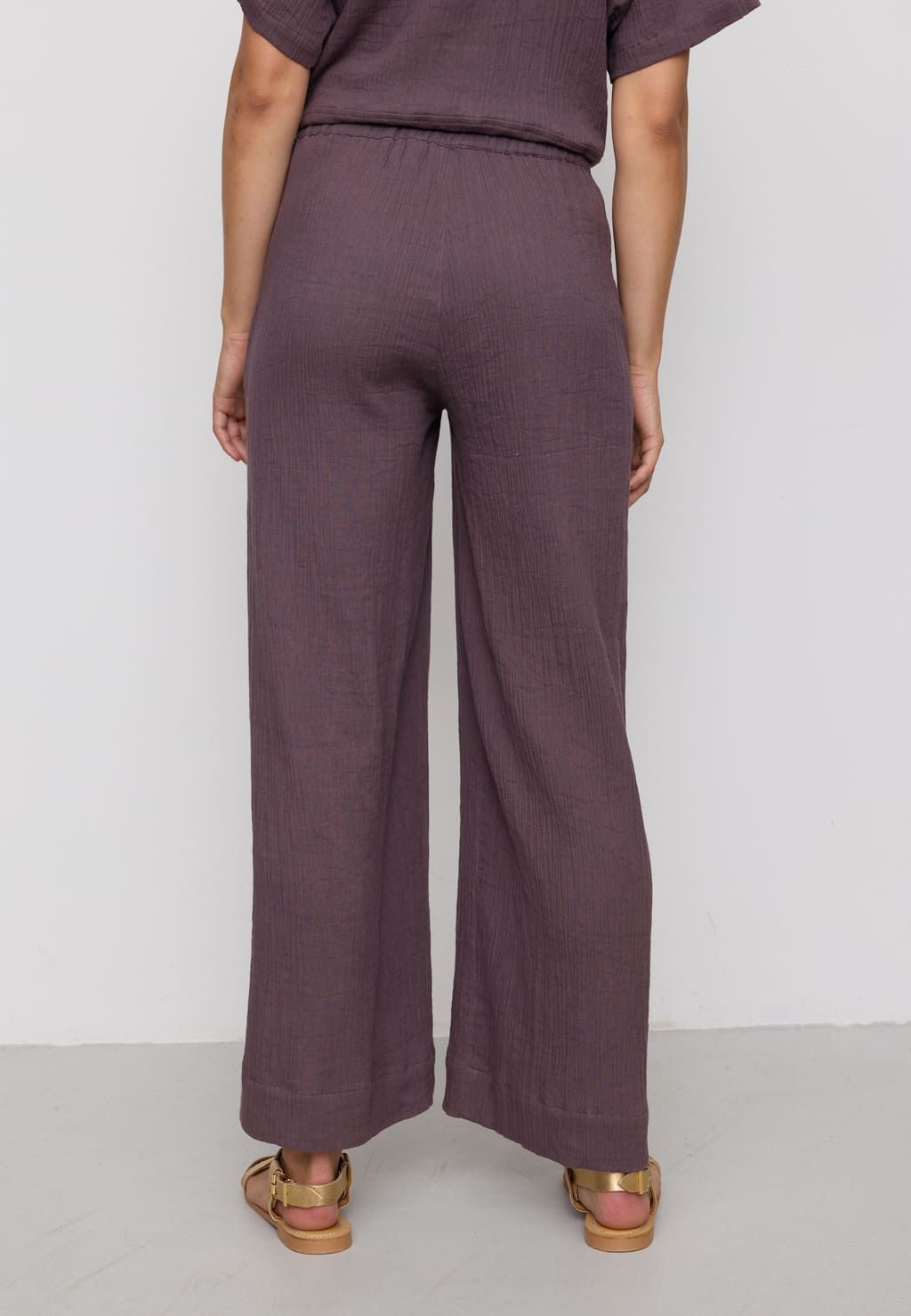 Pants CROCUS - mystic grape