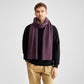 Scarf NORRFORS red/heron blue