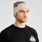 Beanie HERMAVAN black/vanilla