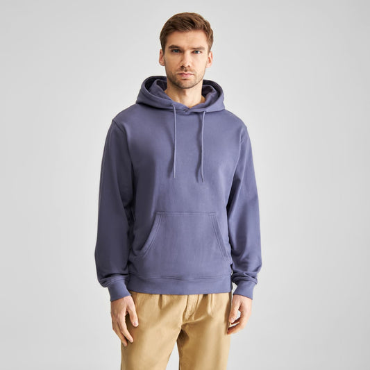 Hoodie FALUN - blue heron