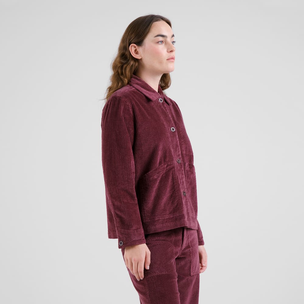 Jacket STIBY - corduory red