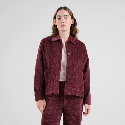 Jacket STIBY - corduory red