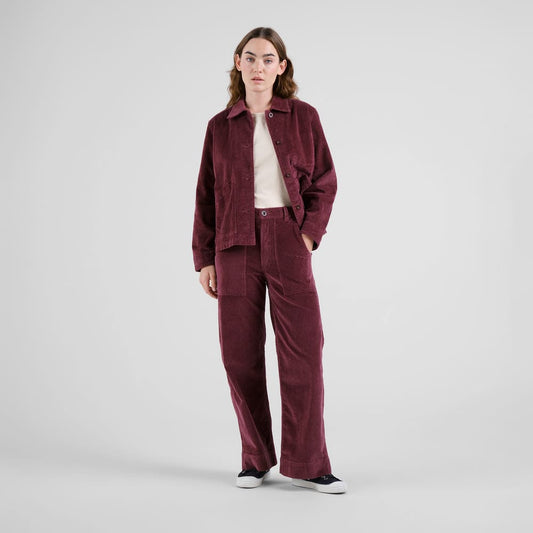 Jacket STIBY - corduory red