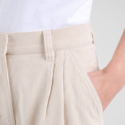 Pants VICKLEBY - corduory oat