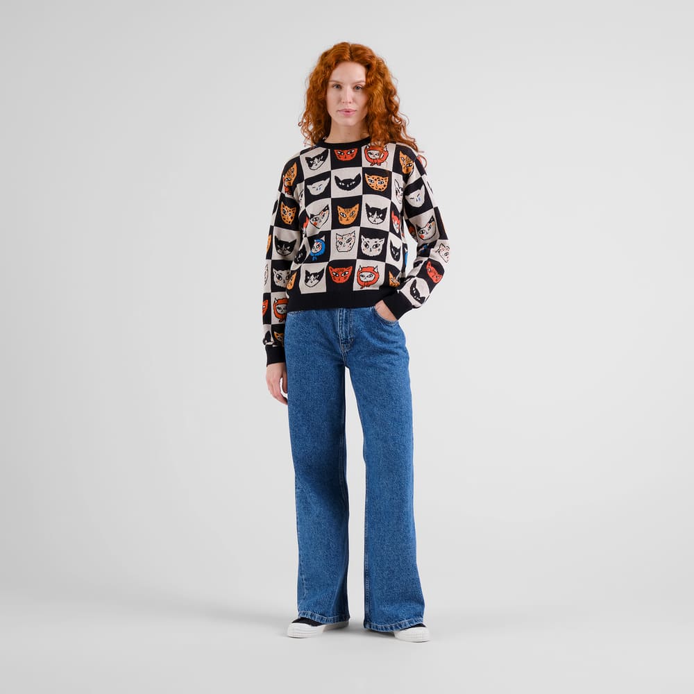 Sweater ARENDAL - cat bingo
