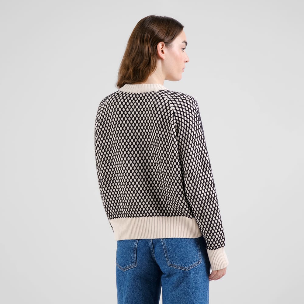 Pullover HUSIE black/vanilla