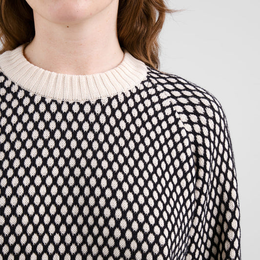Pullover HUSIE black/vanilla