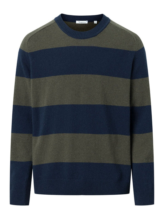 Sweater STRIPES O-Neck - green