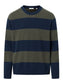 Sweater STRIPES O-Neck - green