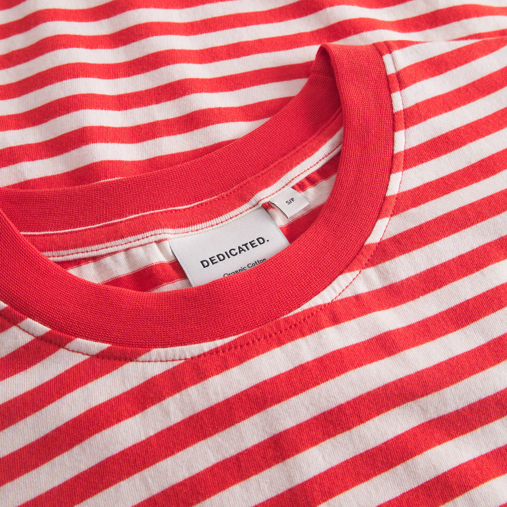 T-shirt VADSTENA  - red stripes