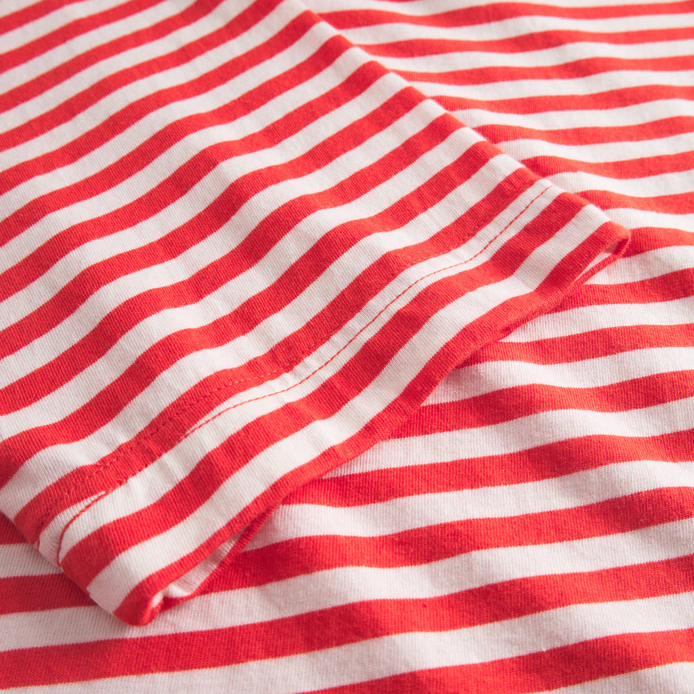 T-shirt VADSTENA  - red stripes