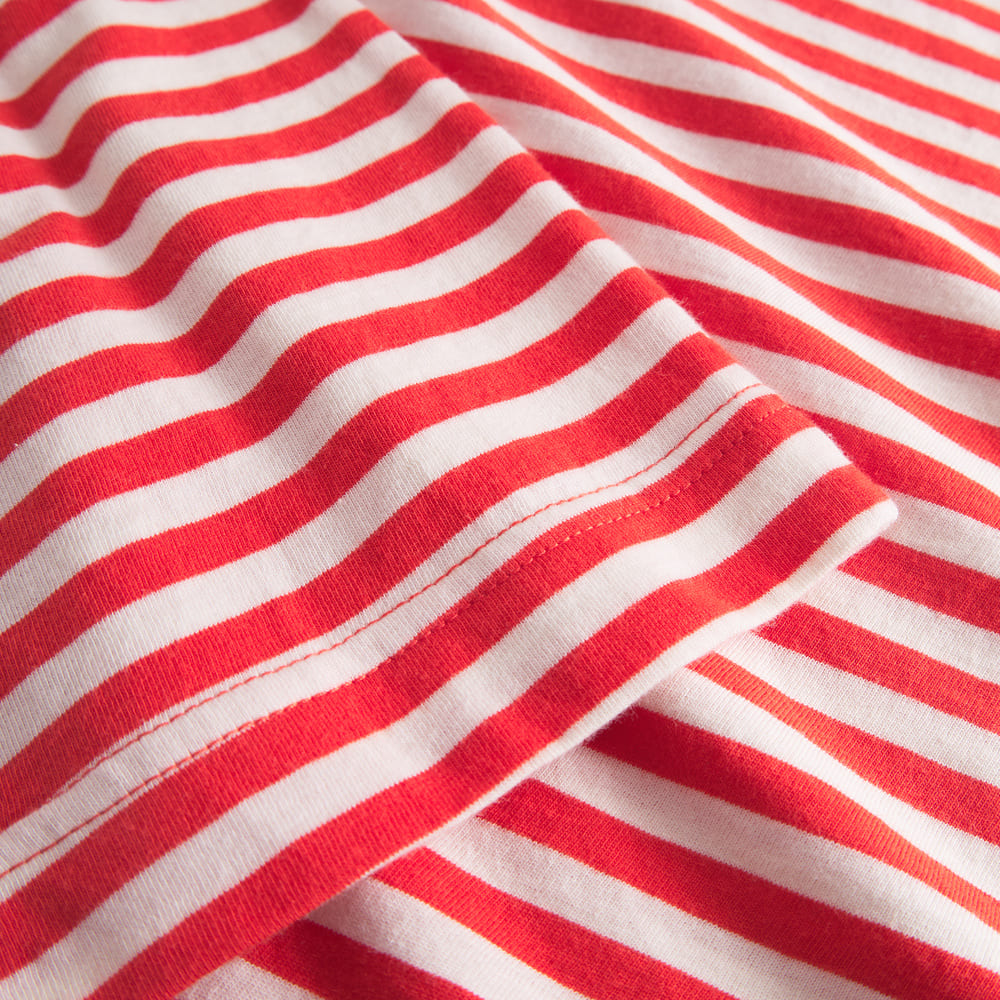 T-shirt VADSTENA  - red stripes