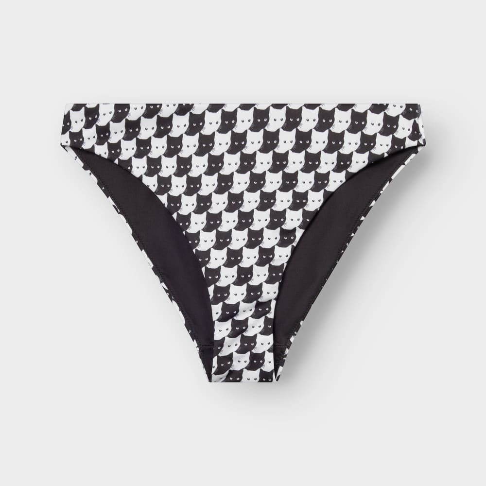 Bikini Bottoms - SANDA - cats black