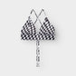 Bikini Top ALVA - cats black