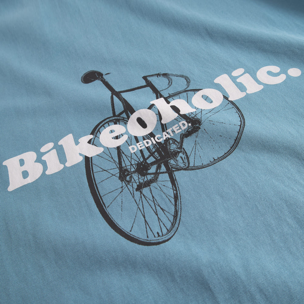 T-shirt STOCKHOLM - bikeoholic blue