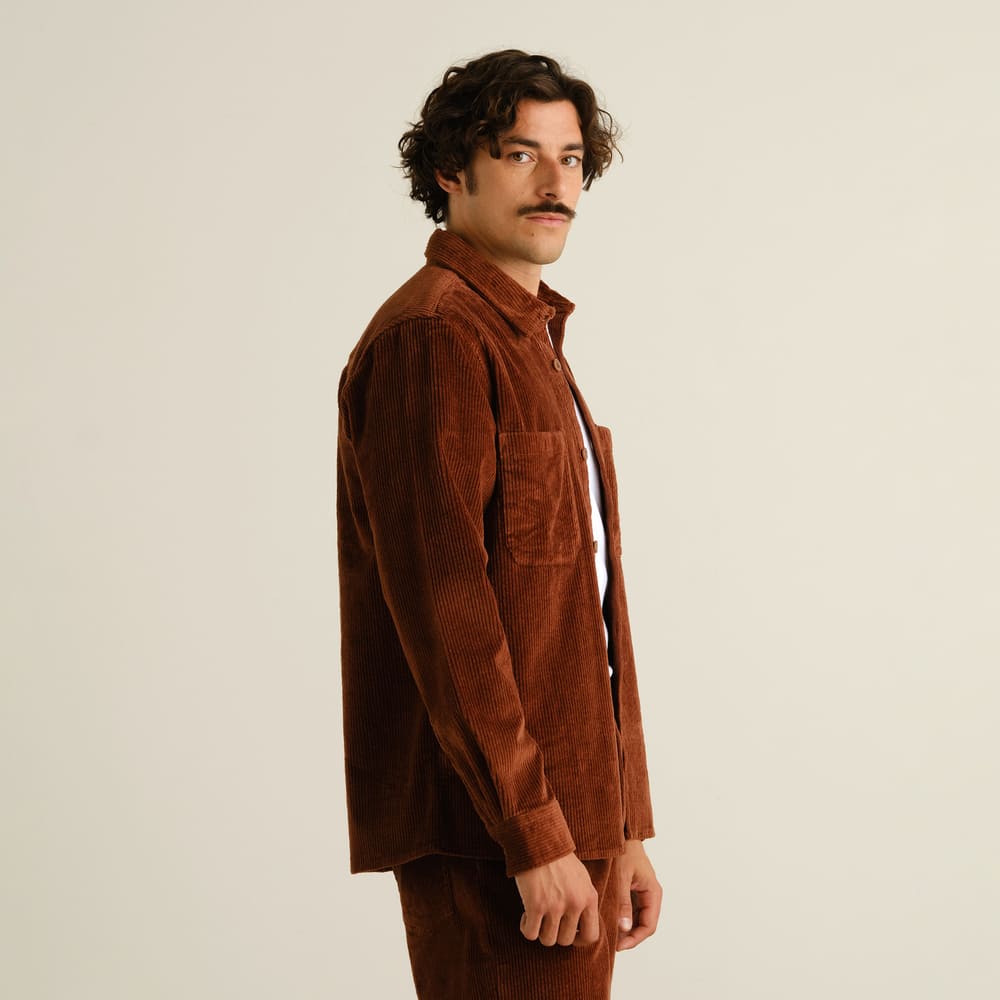 Shirt KIL - brown
