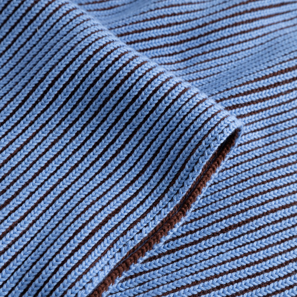 Scarf NORRFORS cappu cornflower
