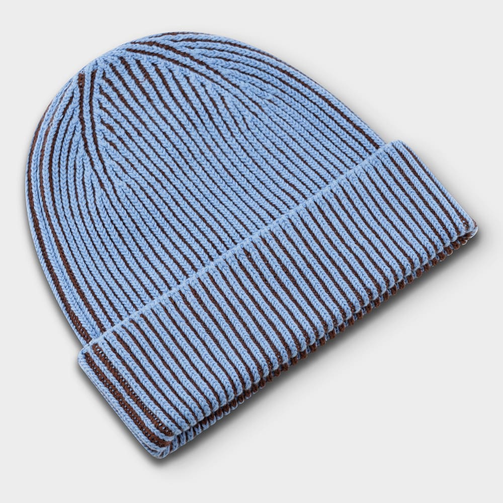 Beanie HEMAVAN brioche cappu cornflower