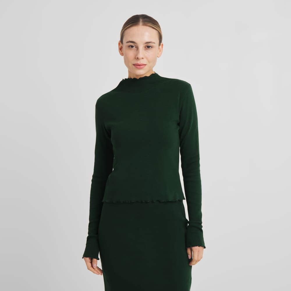 Langarmshirt RYD - dark green