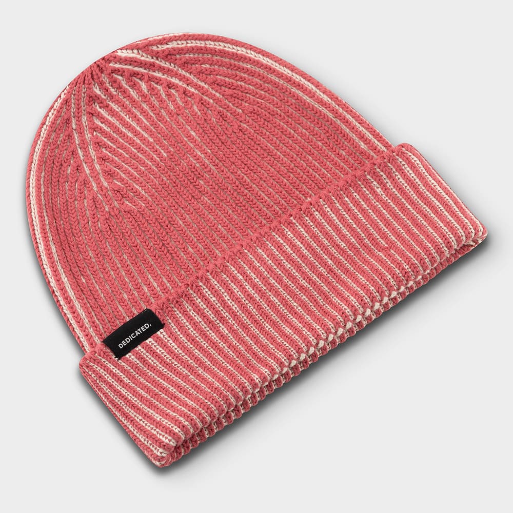 Beanie HEMAVAN brioche vanilla red