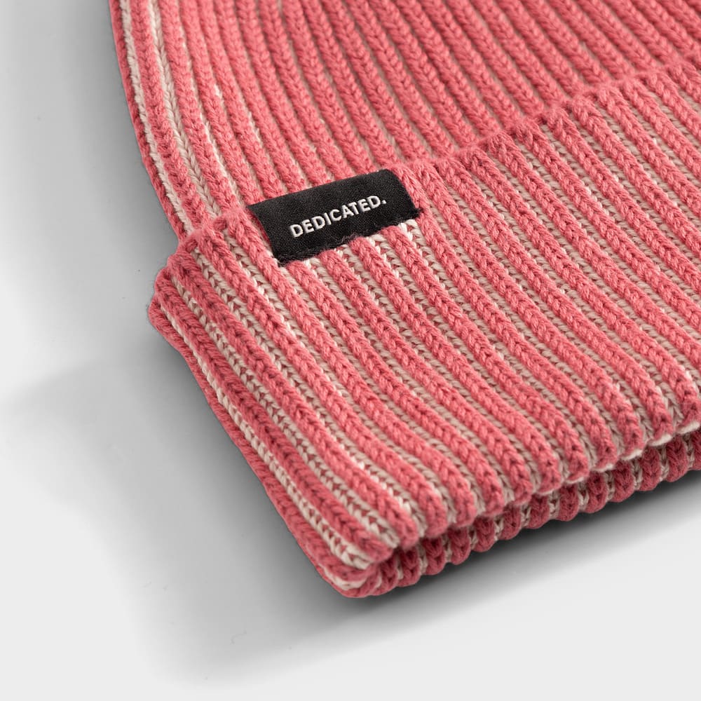 Beanie HEMAVAN brioche vanilla red