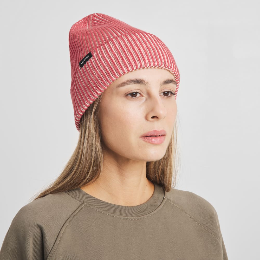 Beanie HEMAVAN brioche vanilla red