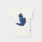 T-Shirt VISBY Water Cat- white