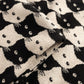 Scarf ROSSBERGA cats oat white