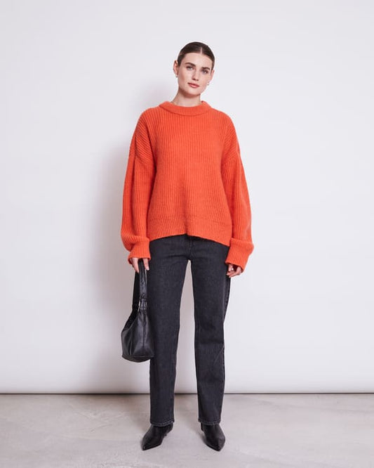 Pullover ANI - bright orange
