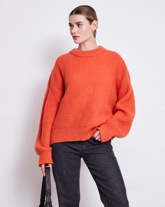 Pullover ANI - bright orange