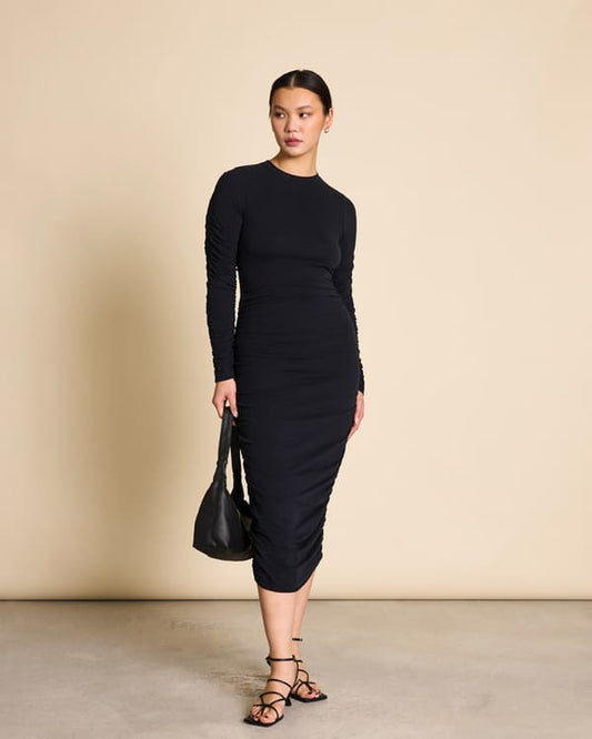Midi Dress RIDO - black