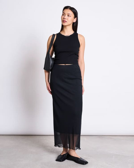 Top HOLMEN - black