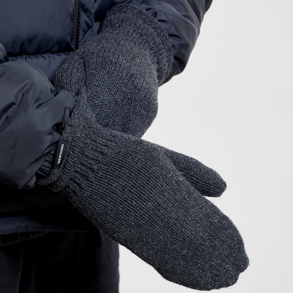 Gloves HANDEN - dark grey 