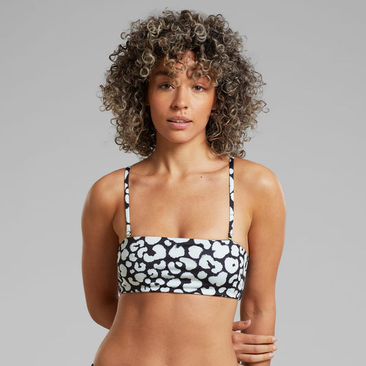 Bikini Top ROMA - leo black
