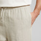 Shorts VEJLE - linen ecru