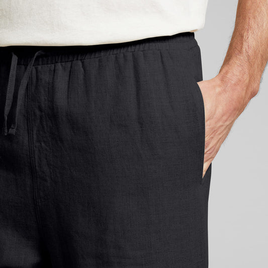 Shorts VEJLE - linen black