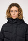 Puffer Coat -black